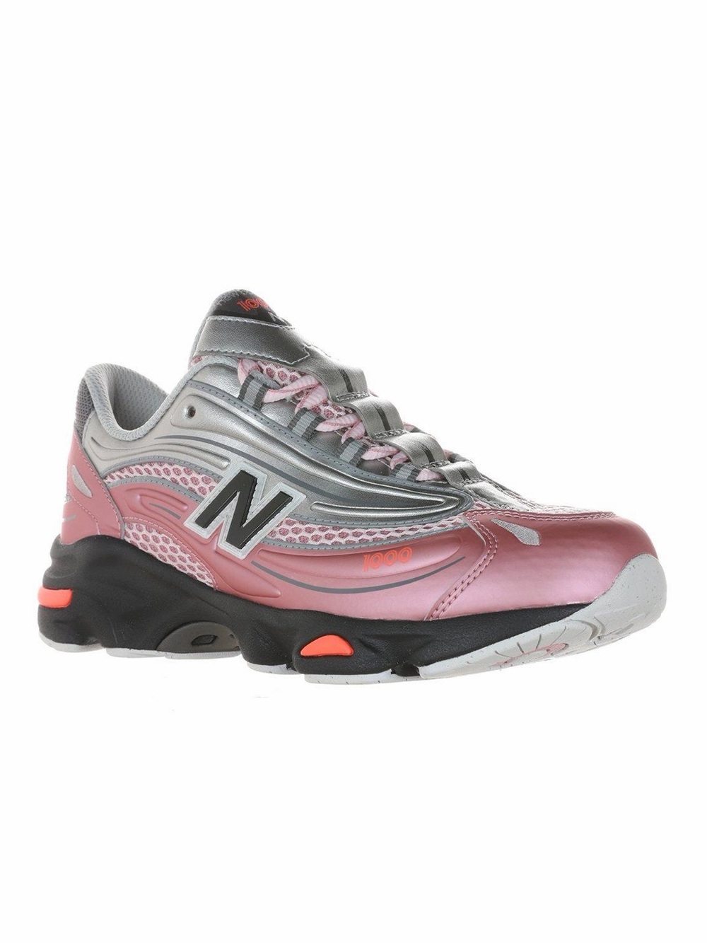 New Balance Big Kids Pink 1000 Athletic Sneaker